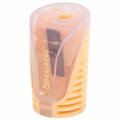 Точилка с контейнером BRAUBERG &laquo;CELL PASTEL&raquo;, пастельные цвета ассорти, 272503