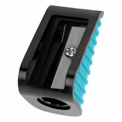 Точилка ЮНЛАНДИЯ &laquo;СВЕТЛЯЧОК&raquo;, яркие цвета ассорти, 272504