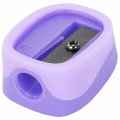 Точилка ЮНЛАНДИЯ &laquo;COLOR PASTEL&raquo;, двуцветная, пастельные цвета ассорти, 272505