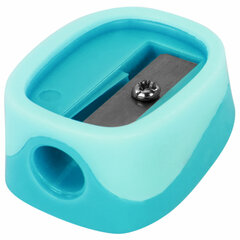 Точилка ЮНЛАНДИЯ &laquo;COLOR PASTEL&raquo;, двуцветная, пастельные цвета ассорти, 272505