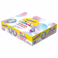 Точилка с контейнером ЮНЛАНДИЯ &laquo;ШАРИК ПАСТЕЛЬ&raquo;, пастельные цвета ассорти, 272509