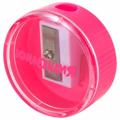 Точилка с контейнером ЮНЛАНДИЯ &laquo;ШАРИК НЕОН&raquo;, неоновые цвета ассорти, 272511