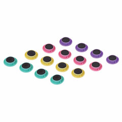 Магниты 30 мм, НАБОР 16 шт., BRAUBERG &laquo;PASTEL&raquo;, блистер, 272519