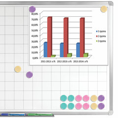 Магниты 30 мм, НАБОР 16 шт., BRAUBERG &laquo;PASTEL&raquo;, блистер, 272519