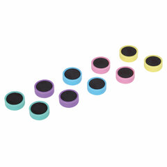 Магниты 20 мм, НАБОР 10 шт., &laquo;MACAROONS&raquo;, BRAUBERG KIDS, блистер, 272520