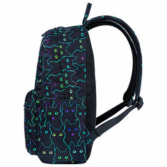 Рюкзак HEIKKI DREAM (ХЕЙКИ) универсальный, с карманом для ноутбука, эргономичный, Neon cats, 42&times;26&times;14 см, 272524