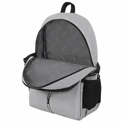 Рюкзак HEIKKI CHOICE (ХЕЙКИ) универсальный, 2 отделения, багажная лента, серый, 42&times;32&times;13 см, 272538