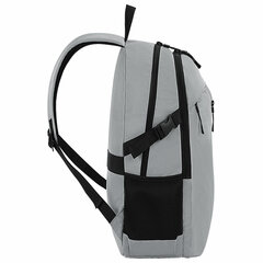 Рюкзак HEIKKI CHOICE (ХЕЙКИ) универсальный, 2 отделения, багажная лента, серый, 42&times;32&times;13 см, 272538