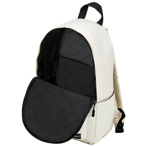 Рюкзак HEIKKI POSITIVE (ХЕЙКИ) универсальный, карман-антивор, "Beige", 42х28х14 см, 272553