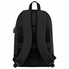 Рюкзак HEIKKI ACTIVE (ХЕЙКИ) универсальный, отделение для ноутбука, USB-порт, черный, 44&times;31&times;14 см, 272560