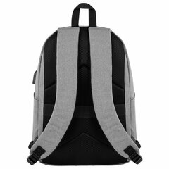 Рюкзак HEIKKI ACTIVE (ХЕЙКИ) универсальный, отделение для ноутбука, USB-порт, серый, 44&times;31&times;14 см, 272561