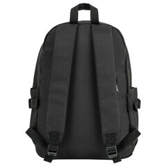 Рюкзак HEIKKI BLOCKS (ХЕЙКИ) универсальный, 2 отделения, черный/<wbr/>серый/<wbr/>белый, 44&times;32&times;17 см, 272563