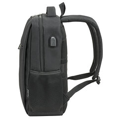 Рюкзак BRAUBERG FUNCTIONAL с отделением для ноутбука, USB-порт, багажная лента, &laquo;Firm&raquo;, 43&times;30&times;15 см, 272576