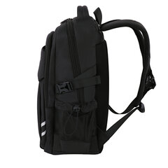 Рюкзак HEIKKI CHALLENGE (ХЕЙКИ) универсальный, 2 отделения, отделение для ноутбука, черный, 47&times;32&times;17 см, 272580