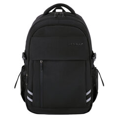 Рюкзак HEIKKI CHALLENGE (ХЕЙКИ) универсальный, 2 отделения, отделение для ноутбука, черный, 47&times;32&times;17 см, 272580