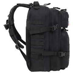 Рюкзак HEIKKI STRATEGY (ХЕЙКИ) тактический, 2 отделения, система Молле, черный, 46&times;30&times;20 см, 272584