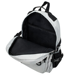 Рюкзак HEIKKI TRILL (ХЕЙКИ) универсальный, 3 отделения, серый с черными вставками, 43&times;31&times;14 см, 272586