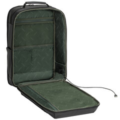 Рюкзак-сумка HEIKKI PRIORITY (ХЕЙКИ) с отделением для ноутбука, 2 отделения, черный, 45&times;31&times;15 см, 272587