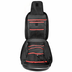 Рюкзак HEIKKI HIGH TECH (ХЕЙКИ) с отделением для ноутбука, USB-порт, черный, 46&times;30&times;10 см, 272588