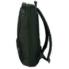 Рюкзак HEIKKI HIGH TECH (ХЕЙКИ) с отделением для ноутбука, USB-порт, черный, 46&times;30&times;10 см, 272588