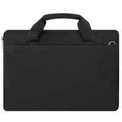 Сумка портфель HEIKKI PROFITABLE (ХЕЙКИ) с отделением для ноутбука 14", 2 кармана, черная, 26&times;36&times;3 см, 272598