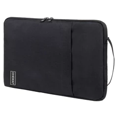 Чехол для ноутбука HEIKKI OPTION 13-14'' (ХЕЙКИ), с ручкой и карманом, черный, 35,5&times;24&times;2,5 см, 272599