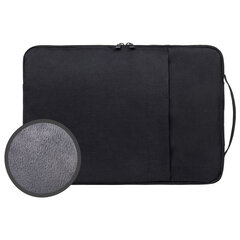 Чехол для ноутбука HEIKKI OPTION 13-14'' (ХЕЙКИ), с ручкой и карманом, черный, 35,5&times;24&times;2,5 см, 272599