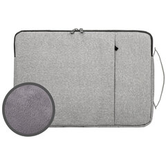 Чехол для ноутбука HEIKKI OPTION 13-14'' (ХЕЙКИ), с ручкой и карманом, серый, 35,5&times;24&times;2,5 см, 272600