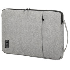Чехол для ноутбука HEIKKI OPTION 13-14'' (ХЕЙКИ), с ручкой и карманом, серый, 35,5&times;24&times;2,5 см, 272600