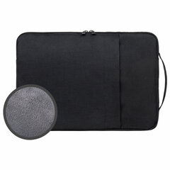 Чехол для ноутбука HEIKKI OPTION MAX 15,6'' (ХЕЙКИ), с ручкой и карманом, черный, 39&times;27&times;3 см, 272602