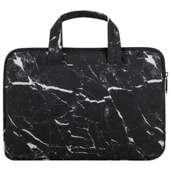 Сумка портфель HEIKKI STYLE (ХЕЙКИ) с отделением для ноутбука 13-14", 3 кармана, черная, 26х36х3 см, 272606