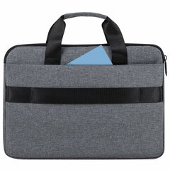 Сумка портфель HEIKKI ULTRA (ХЕЙКИ) с отд. для ноутбука 15,6", Dusky, темно-серая, 28&times;39&times;3 см, 272608