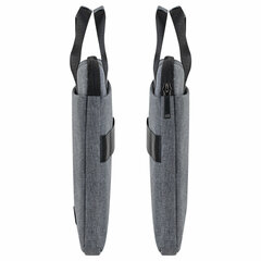 Сумка портфель HEIKKI ULTRA (ХЕЙКИ) с отд. для ноутбука 15,6", Dusky, темно-серая, 28&times;39&times;3 см, 272608