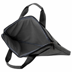 Сумка портфель HEIKKI ULTRA (ХЕЙКИ) с отд. для ноутбука 15,6", Dusky, темно-серая, 28&times;39&times;3 см, 272608