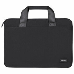 Сумка портфель HEIKKI ULTRA (ХЕЙКИ) с отделением для ноутбука 15,6", Total black, черная, 28&times;39&times;3 см, 272609
