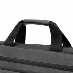Сумка портфель HEIKKI FORWARD (ХЕЙКИ) с отделением для ноутбука 15,6", темно-серая, 29&times;40&times;9 см, 272611