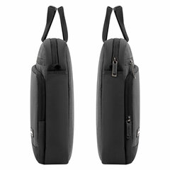 Сумка портфель HEIKKI FORWARD (ХЕЙКИ) с отделением для ноутбука 15,6", темно-серая, 29&times;40&times;9 см, 272611