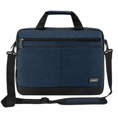 Сумка портфель HEIKKI FORWARD (ХЕЙКИ) с отделением для ноутбука 15,6", темно-синяя, 29&times;40&times;9 см, 272612