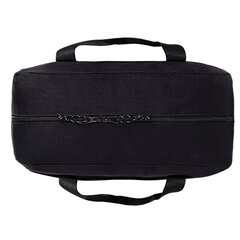 Сумка спортивная HEIKKI MOVE (ХЕЙКИ), карман на молнии, черная, 30&times;45&times;20 см, 272620