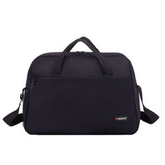 Сумка спортивная HEIKKI MOVE (ХЕЙКИ), карман на молнии, черная, 30&times;45&times;20 см, 272620