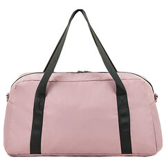 Сумка спортивная HEIKKI EFFECT (ХЕЙКИ), металлическая фурнитура, пыльная роза, 26&times;48&times;21 см, 272624