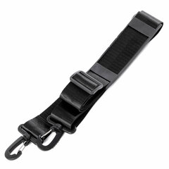 Сумка спортивная HEIKKI MOVE PLUS (ХЕЙКИ) с отделением для обуви и мокрых вещей, черная, 21&times;45&times;20 см, 272626