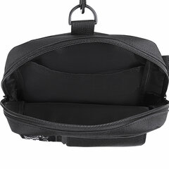 Сумка на плечо HEIKKI TORRENT (ХЕЙКИ) с карманом, &laquo;Anime face&raquo;, черная, 25&times;18&times;3 см, 272637