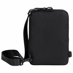 Сумка на плечо HEIKKI TORRENT (ХЕЙКИ) с карманом, &laquo;Anime face&raquo;, черная, 25&times;18&times;3 см, 272637