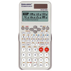 Калькулятор инженерный BRAUBERG SC-991ES-PLUS-GY (164&times;80 мм), 552 функции, 10+2 разряда, СЕРЫЙ, 272652