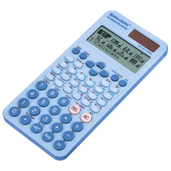 Калькулятор инженерный BRAUBERG SC-991ES-PLUS-BU (164&times;80 мм), 552 функции, 10+2 разряда, ГОЛУБОЙ, 272653