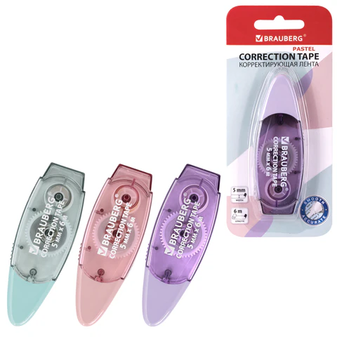 �������������� ����� BRAUBERG PASTEL, 5 �� � 6 �, �������, �������, 272666 �����