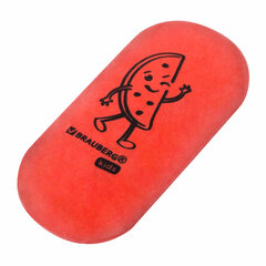 Ластики BRAUBERG KIDS &laquo;Fruits&raquo;, НАБОР 6 штук, 50&times;23&times;10 мм, овальные, ассорти, 272669