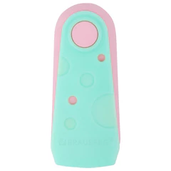 Ластик BRAUBERG &laquo;ULTRA PASTEL&raquo;, 57&times;24&times;15 мм, пастельные цвета ассорти, бирюзовый пластиковый держатель, 272688