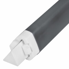 Ластик выдвижной + 2 сменных ластика BRAUBERG &laquo;TRIOS&raquo;, 124&times;12&times;12 мм, графитовый корпус, 272692